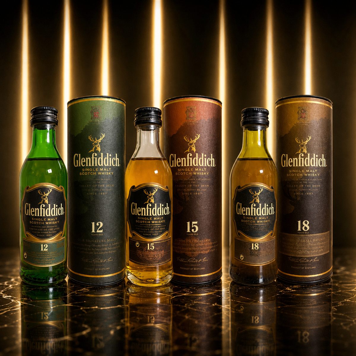 スコッチミニチュア50ml✖️5本Lost legends Reborn Scotch Whisky — Mini Bottles World